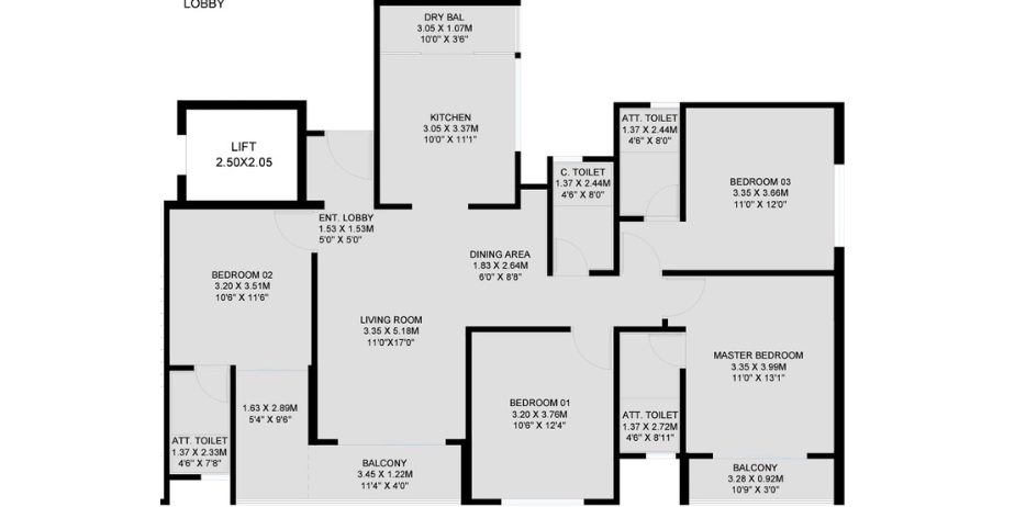 K shire – Punawale (2, 3 & 4 BHK starting from 70 Lacs*)