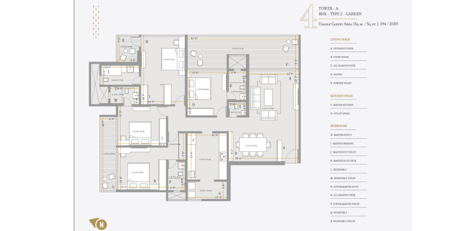 Kolte Patil 24k Manor (3 & 4 BHK starting from 2.3cr*)