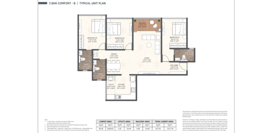 Merlin Ventana (2,3 & 4 BHK Starting from 1.15cr*)