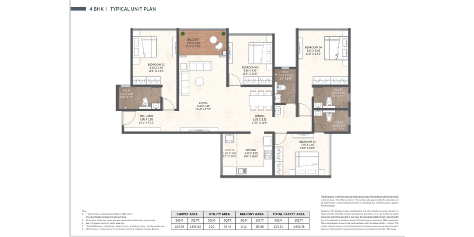 Merlin Ventana (2,3 & 4 BHK Starting from 1.15cr*)